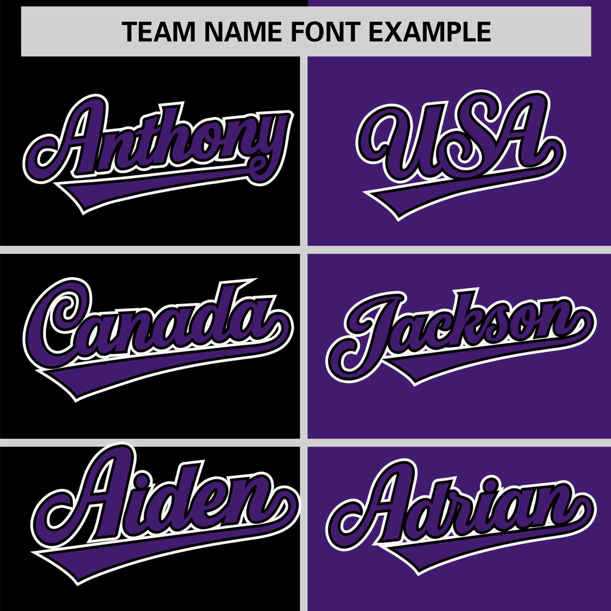 Custom Black Purple Authentic Split Fashion Baseball Jersey