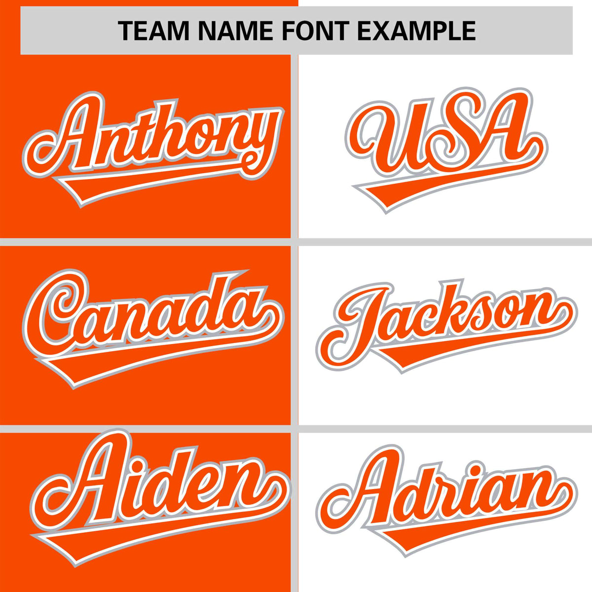 Custom Orange White Authentic Split Fashion Baseball Jersey