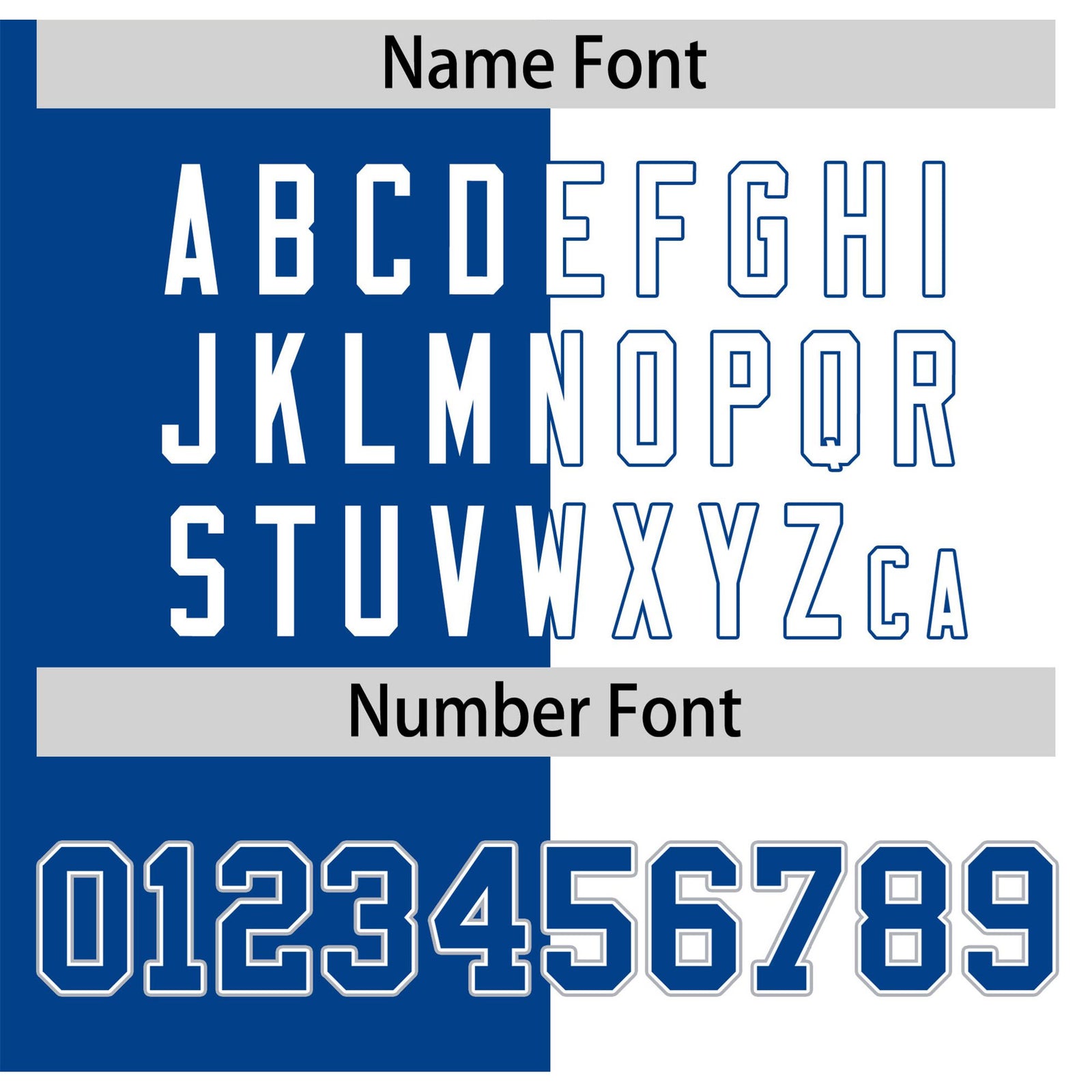 Custom Royal Blue White Authentic Split Fashion Baseball Jersey