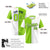 Custom Neon Green White Authentic Split Fashion Baseball Jersey