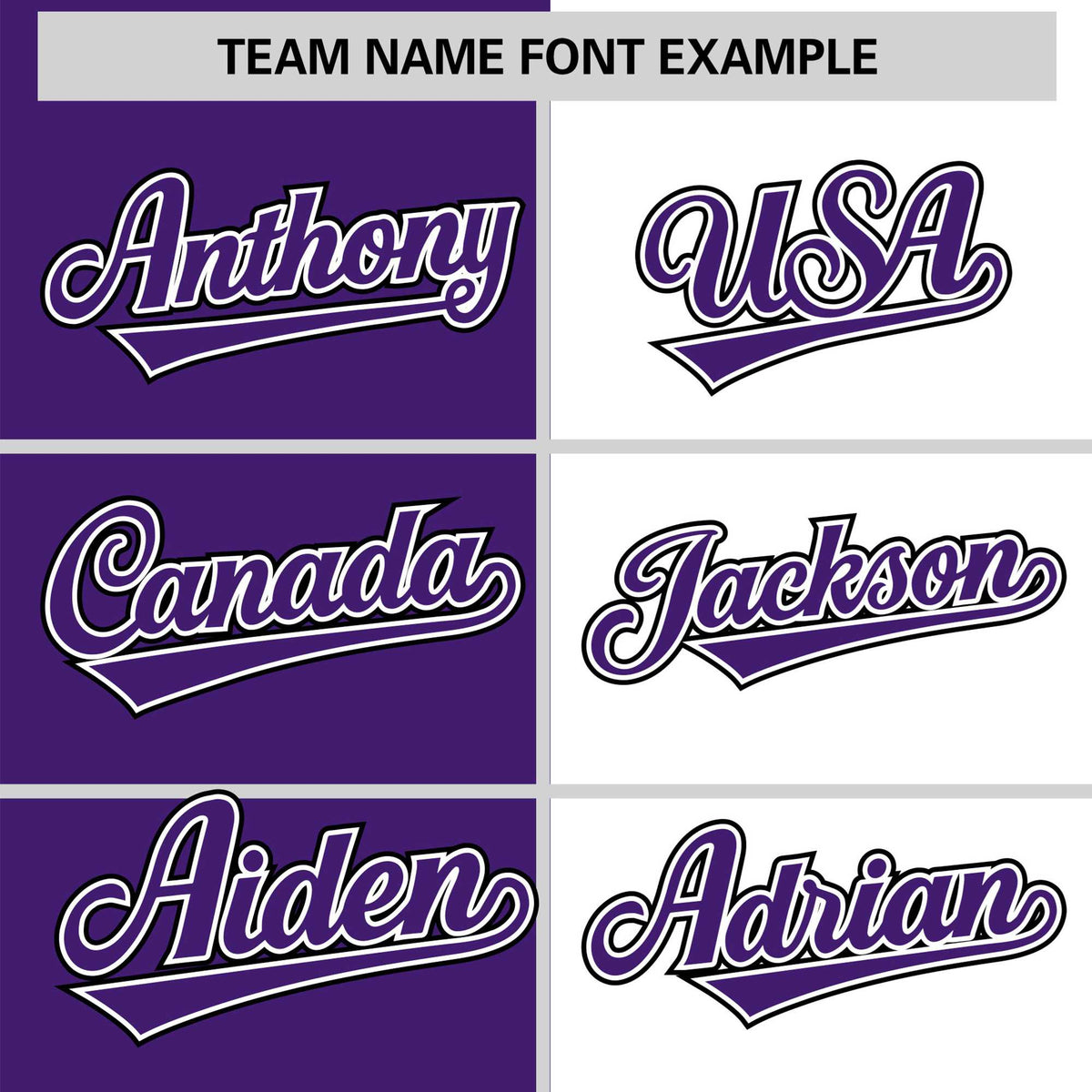 Custom Purple White Authentic Split Fashion Baseball Jersey