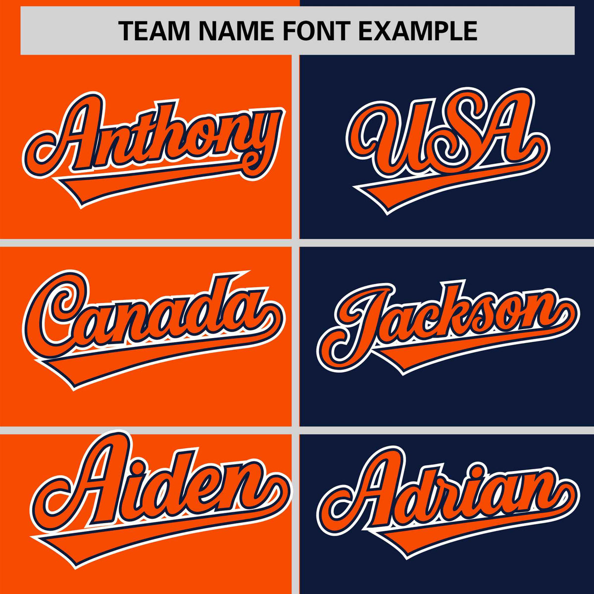 Custom Orange Navy Authentic Split Fashion Baseball Jersey