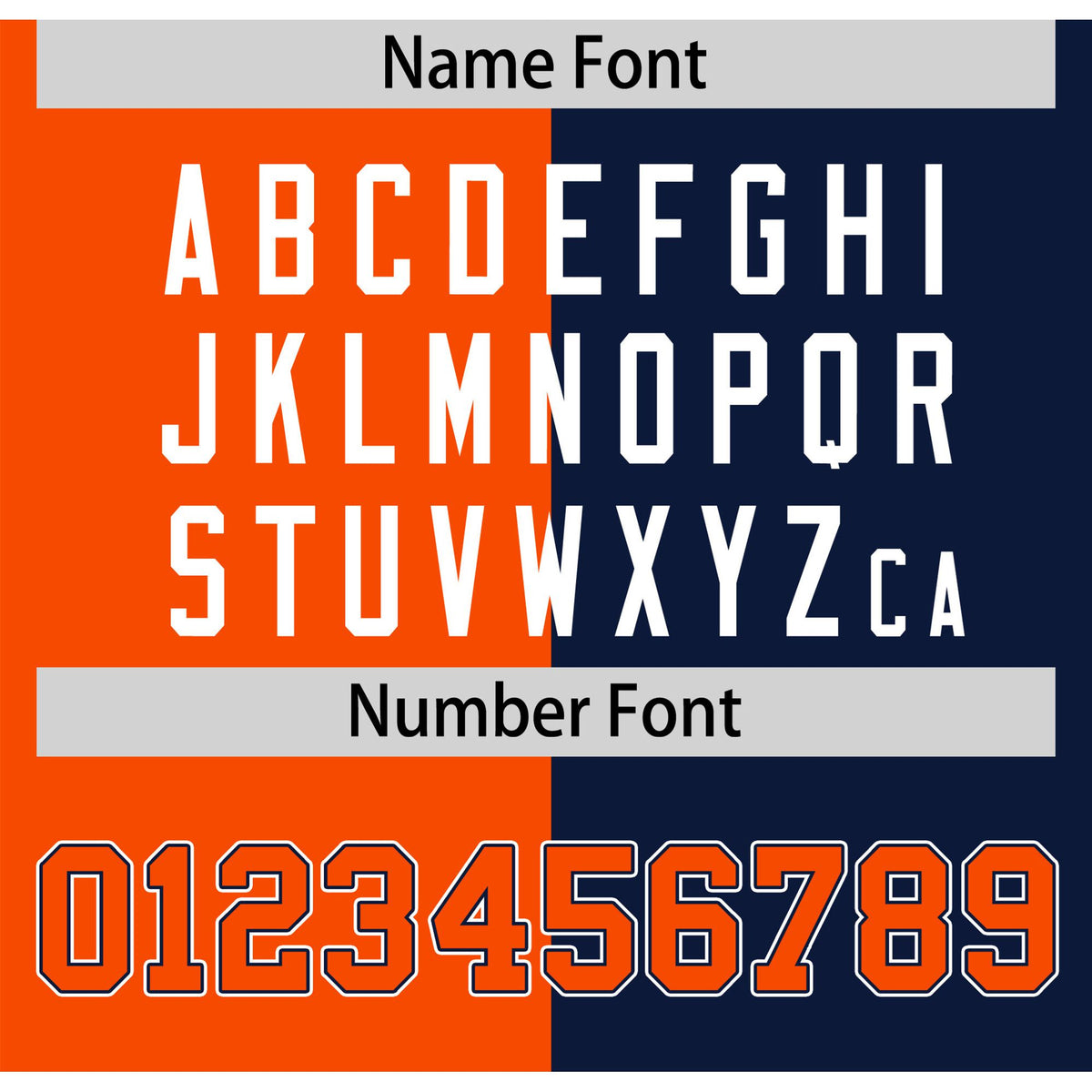 Custom Orange Navy Authentic Split Fashion Baseball Jersey