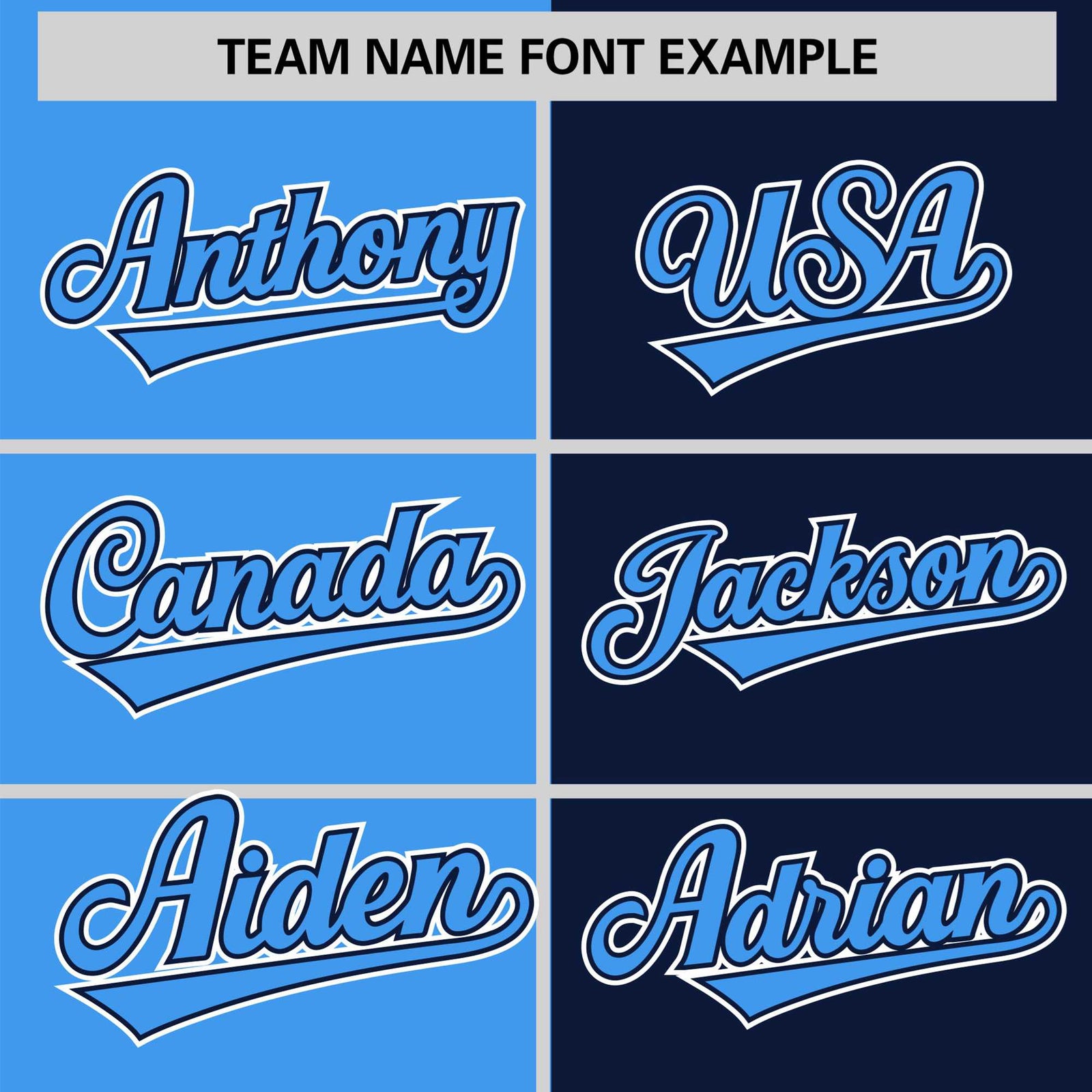 Custom Powder Blue Navy Authentic Split Fashion Baseball Jersey