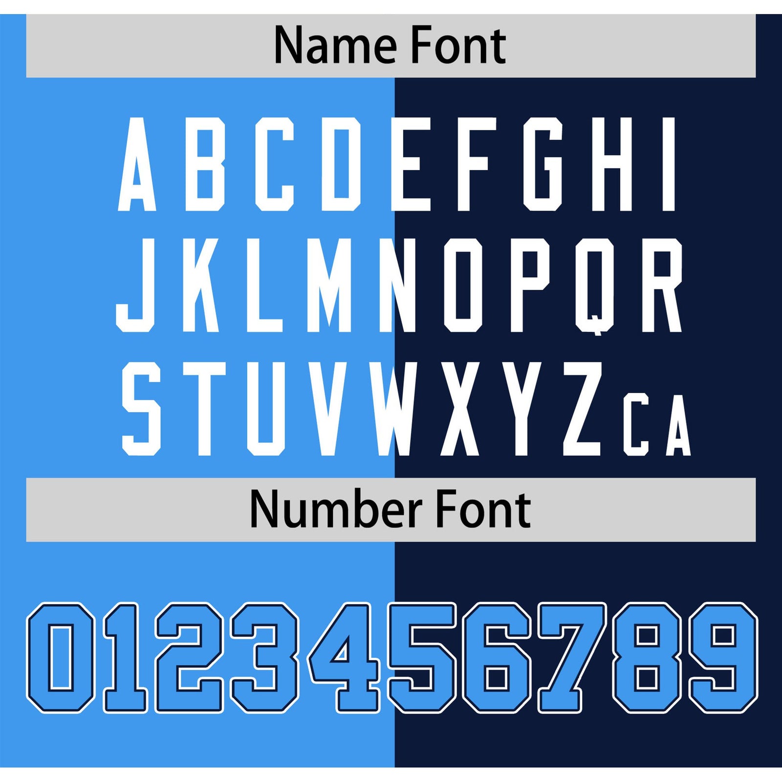 Custom Powder Blue Navy Authentic Split Fashion Baseball Jersey