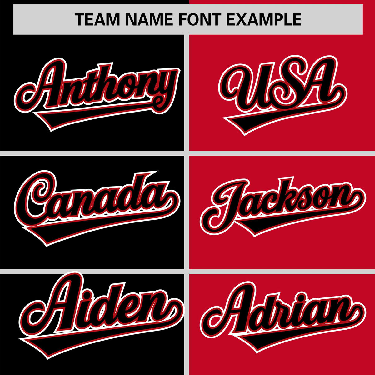 Custom Black Red Authentic Split Fashion Baseball Jersey