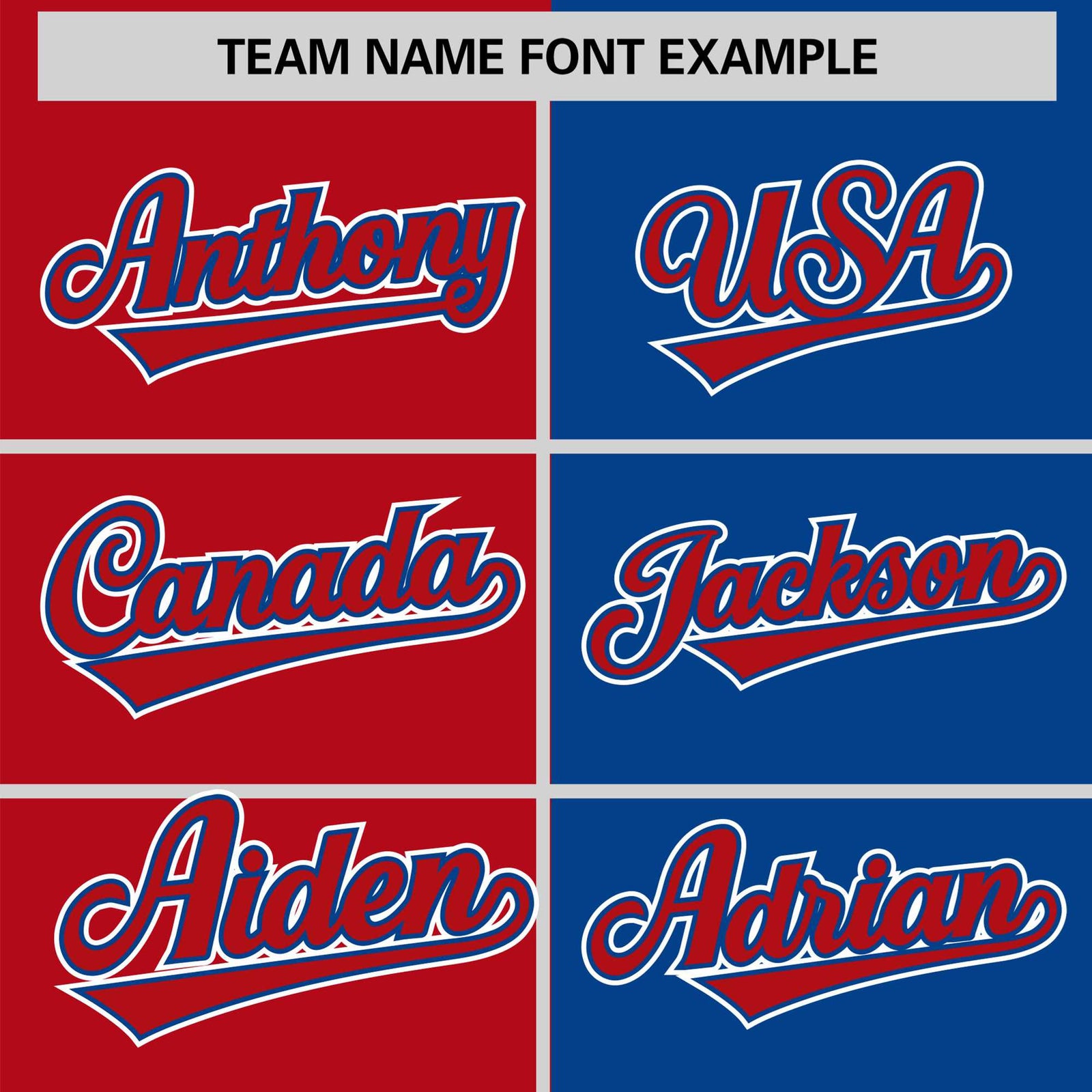 Custom Red Royal Blue Authentic Split Fashion Baseball Jersey