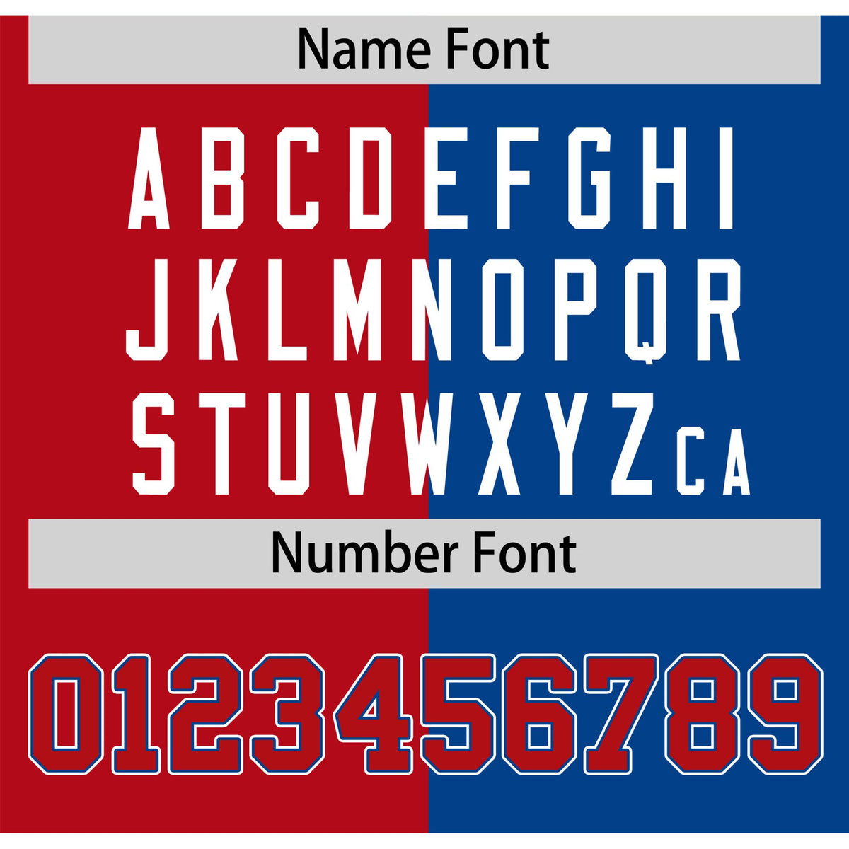 Custom Red Royal Blue Authentic Split Fashion Baseball Jersey