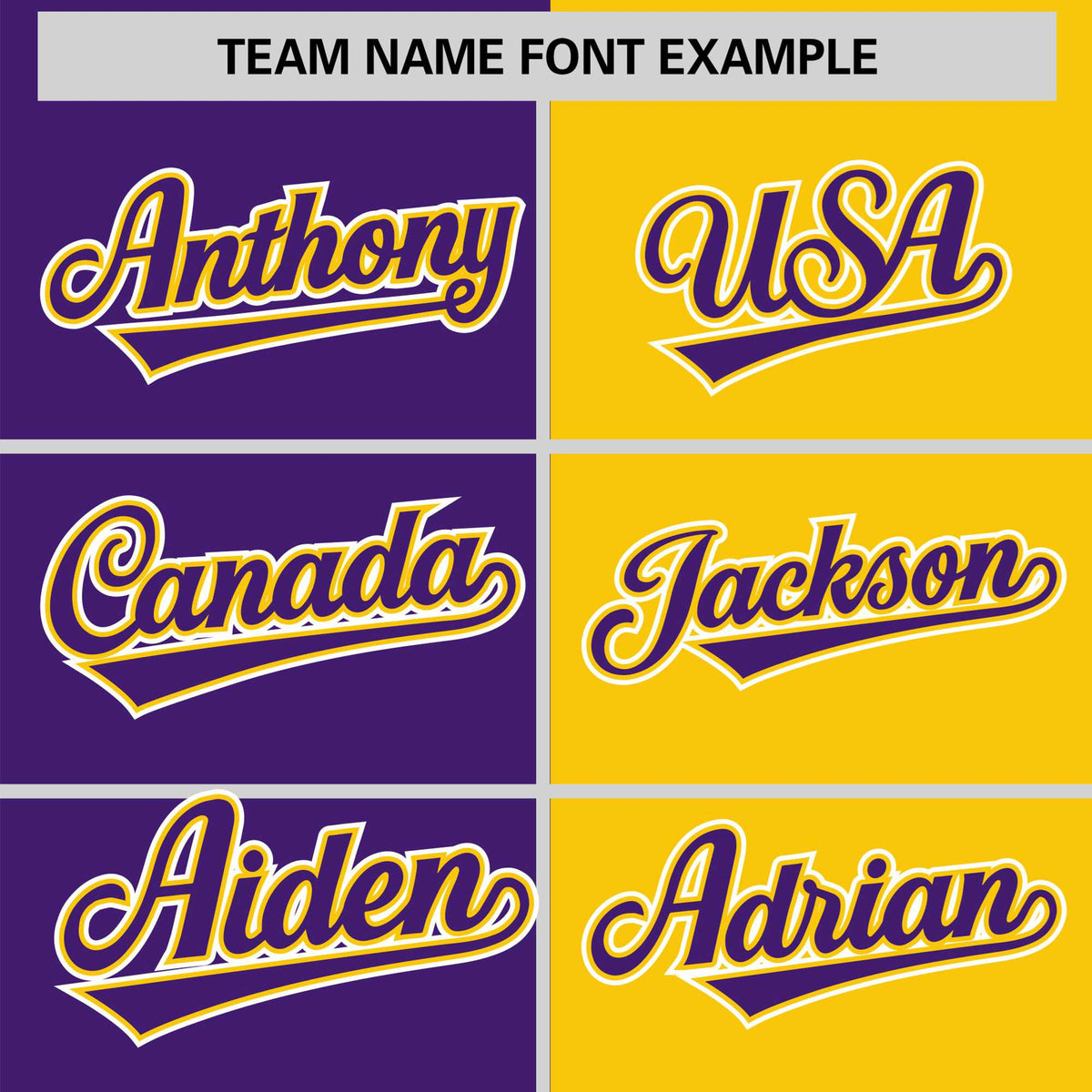 Custom Purple Gold Authentic Split Fashion Baseball Jersey