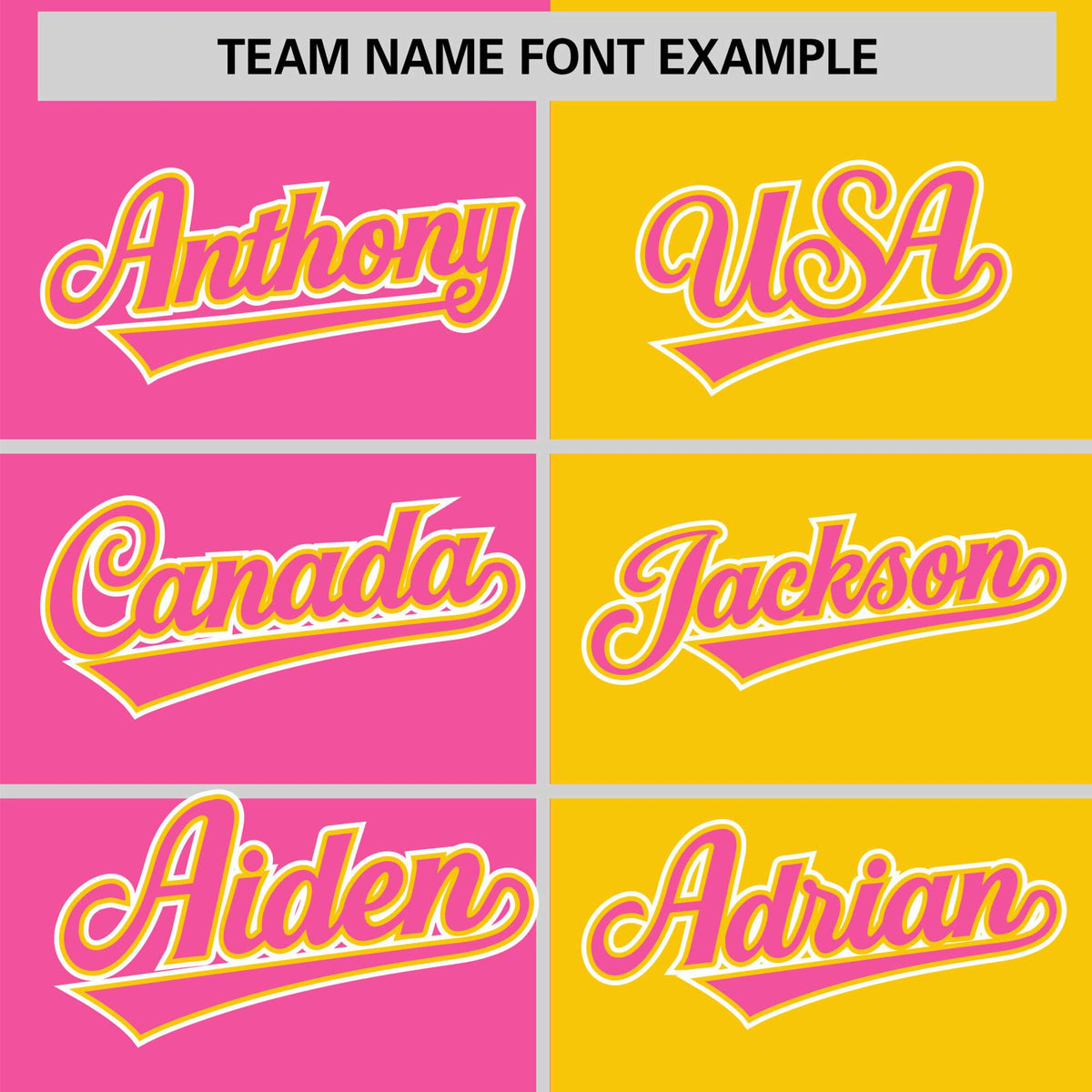 Custom Pink Gold Authentic Split Fashion Baseball Jersey