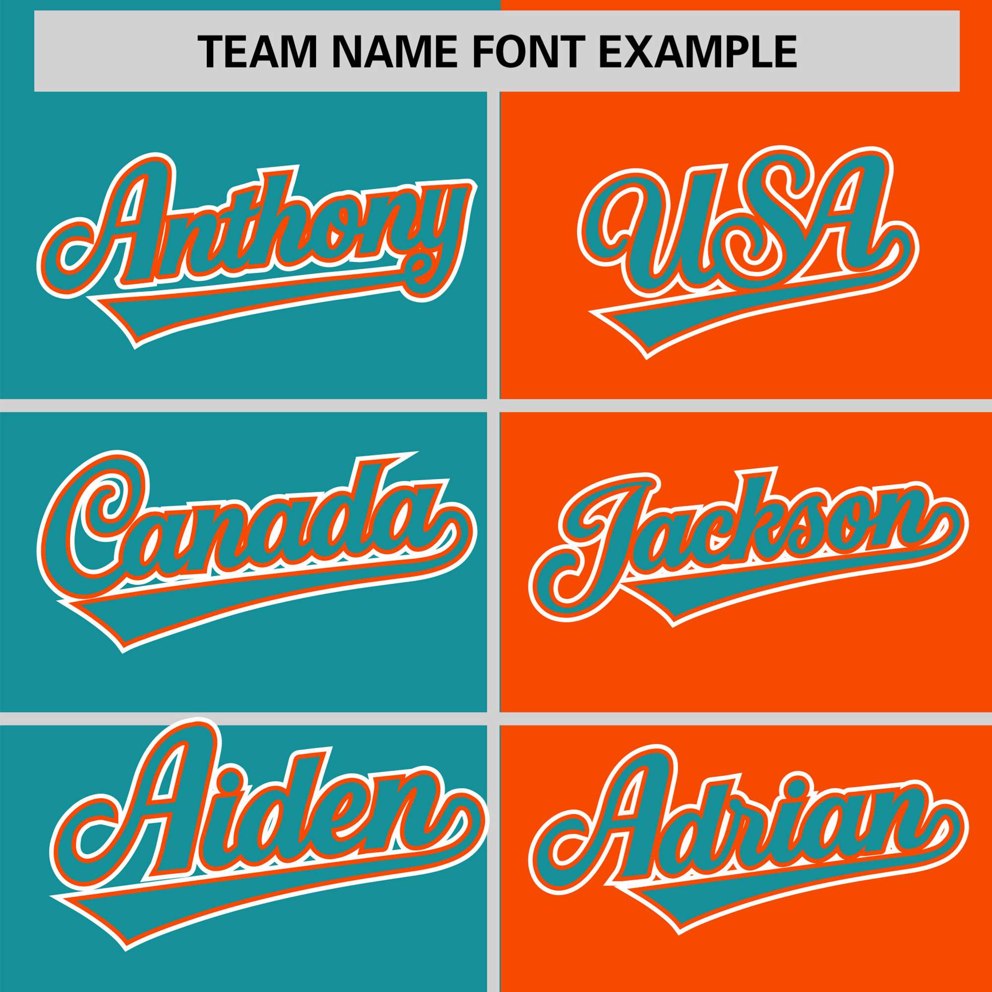 Custom Aqua Orange Authentic Split Fashion Baseball Jersey