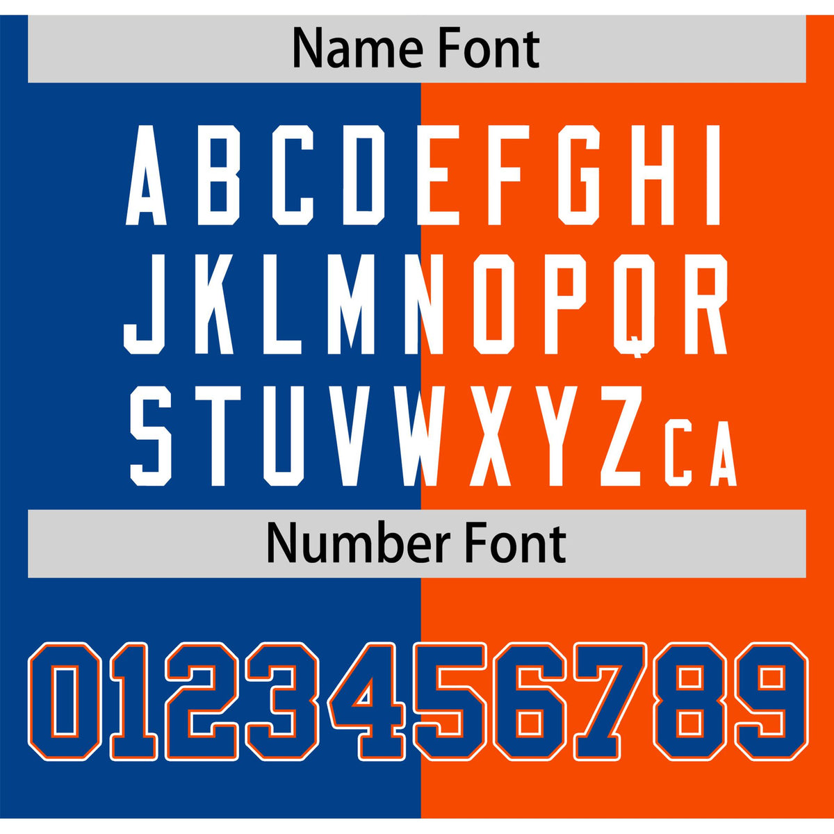 Custom Royal Blue Orange Authentic Split Fashion Baseball Jersey