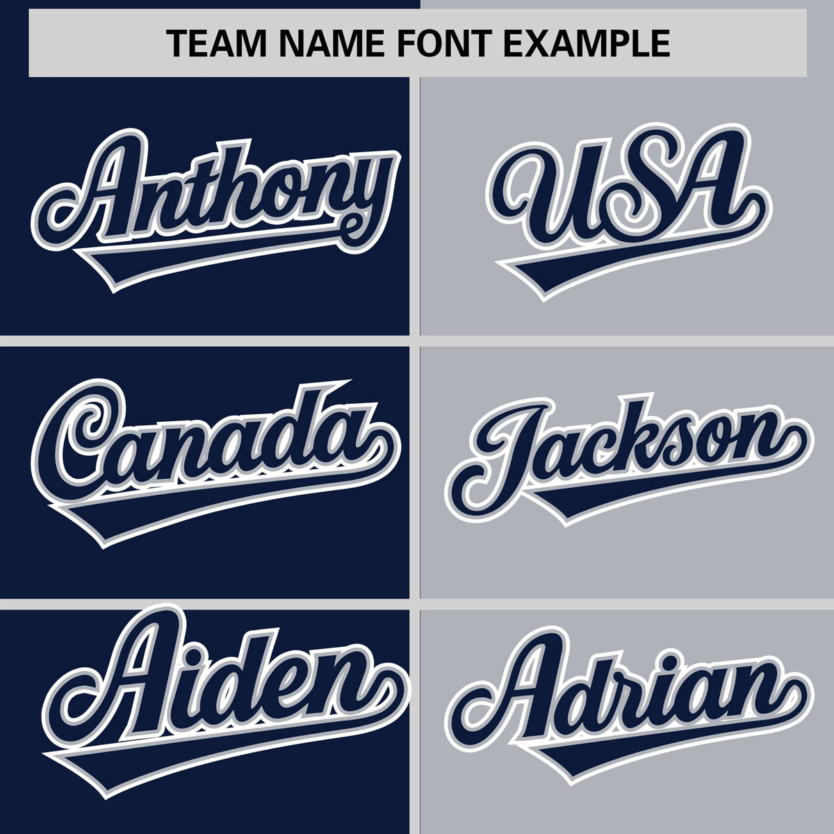 Custom Navy Gray Authentic Split Fashion Baseball Jersey