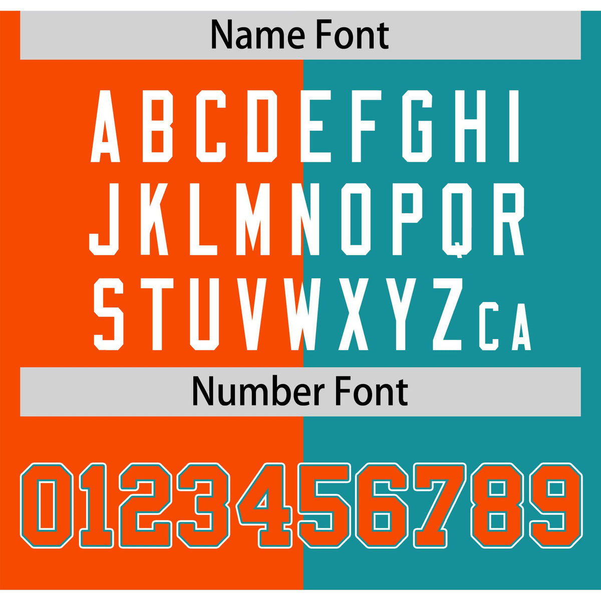 Custom Orange Aqua Authentic Split Fashion Baseball Jersey