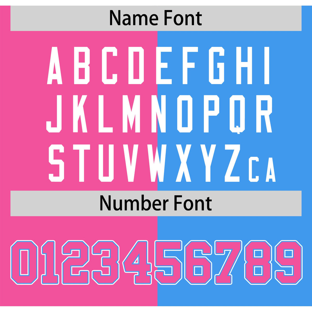 Custom Pink Powder Blue Authentic Split Fashion Baseball Jersey