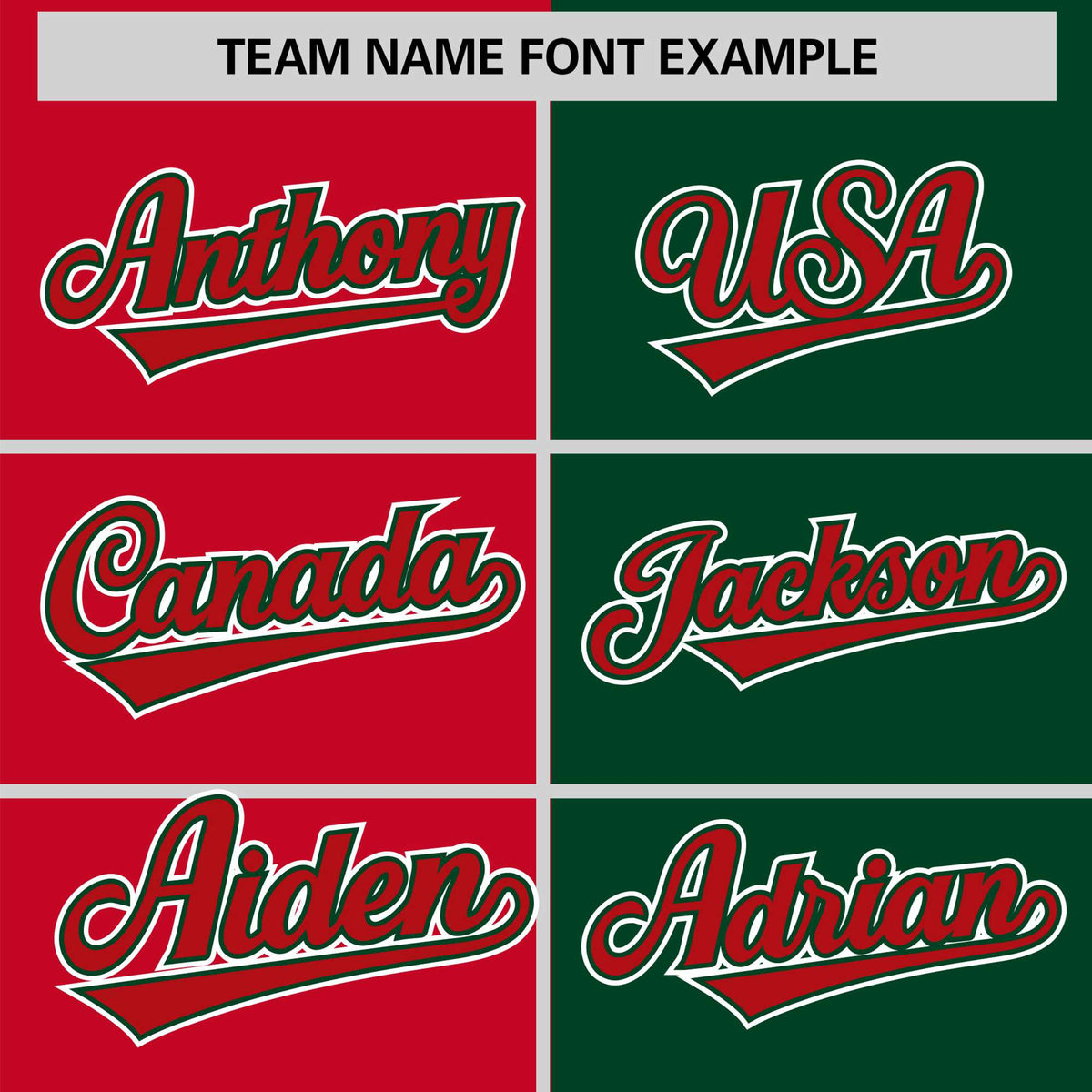 Custom Red Green Authentic Split Fashion Baseball Jersey