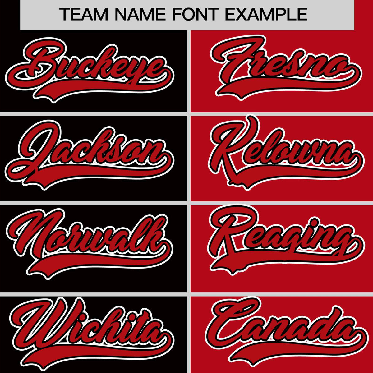 Custom Black Red Authentic Split Fashion Baseball Jersey