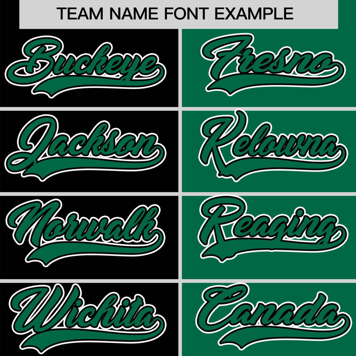 Custom Black Kelly Green Authentic Split Fashion Baseball Jersey