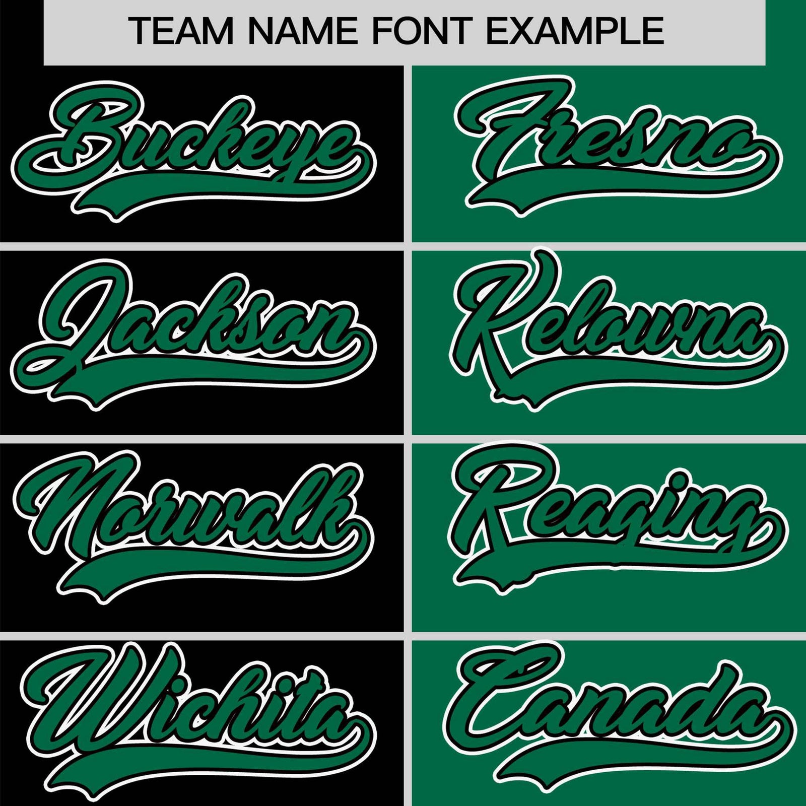 Custom Black Kelly Green Authentic Split Fashion Baseball Jersey