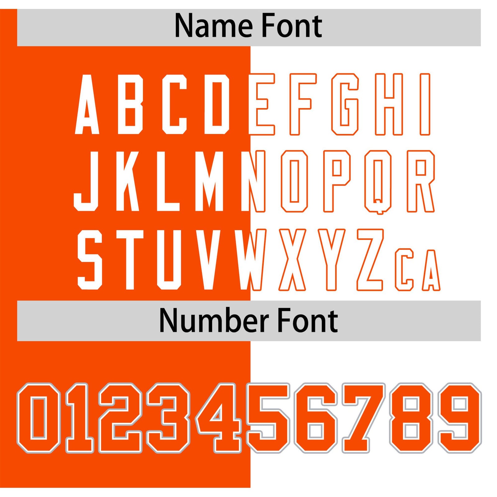 Custom Orange White Authentic Split Fashion Baseball Jersey