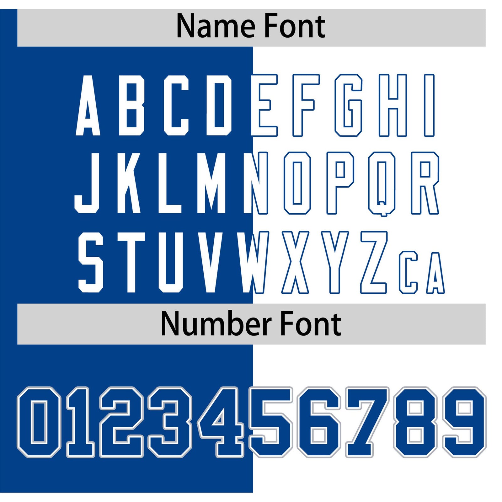 Custom Royal Blue White Authentic Split Fashion Baseball Jersey