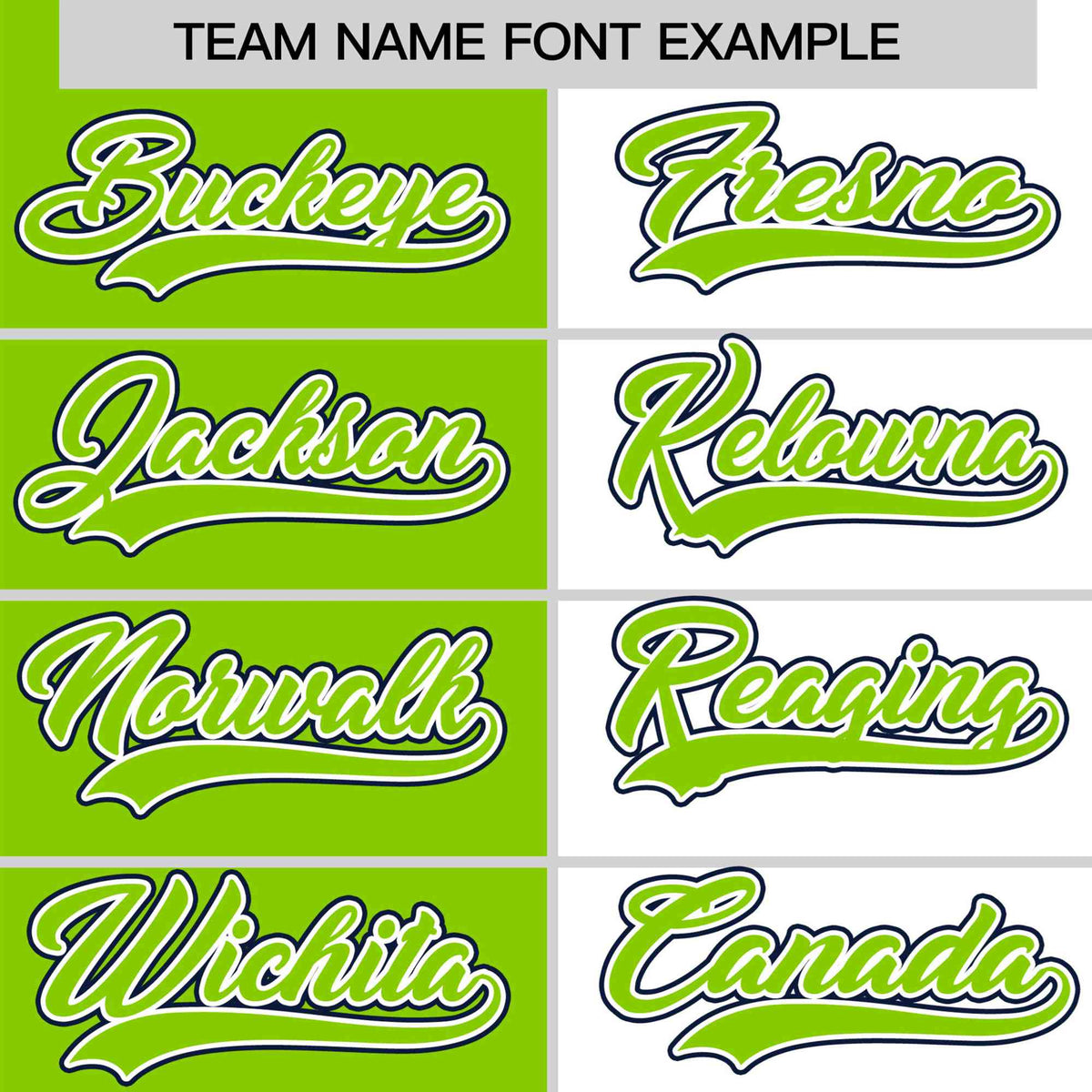 Custom Neon Green White Authentic Split Fashion Baseball Jersey