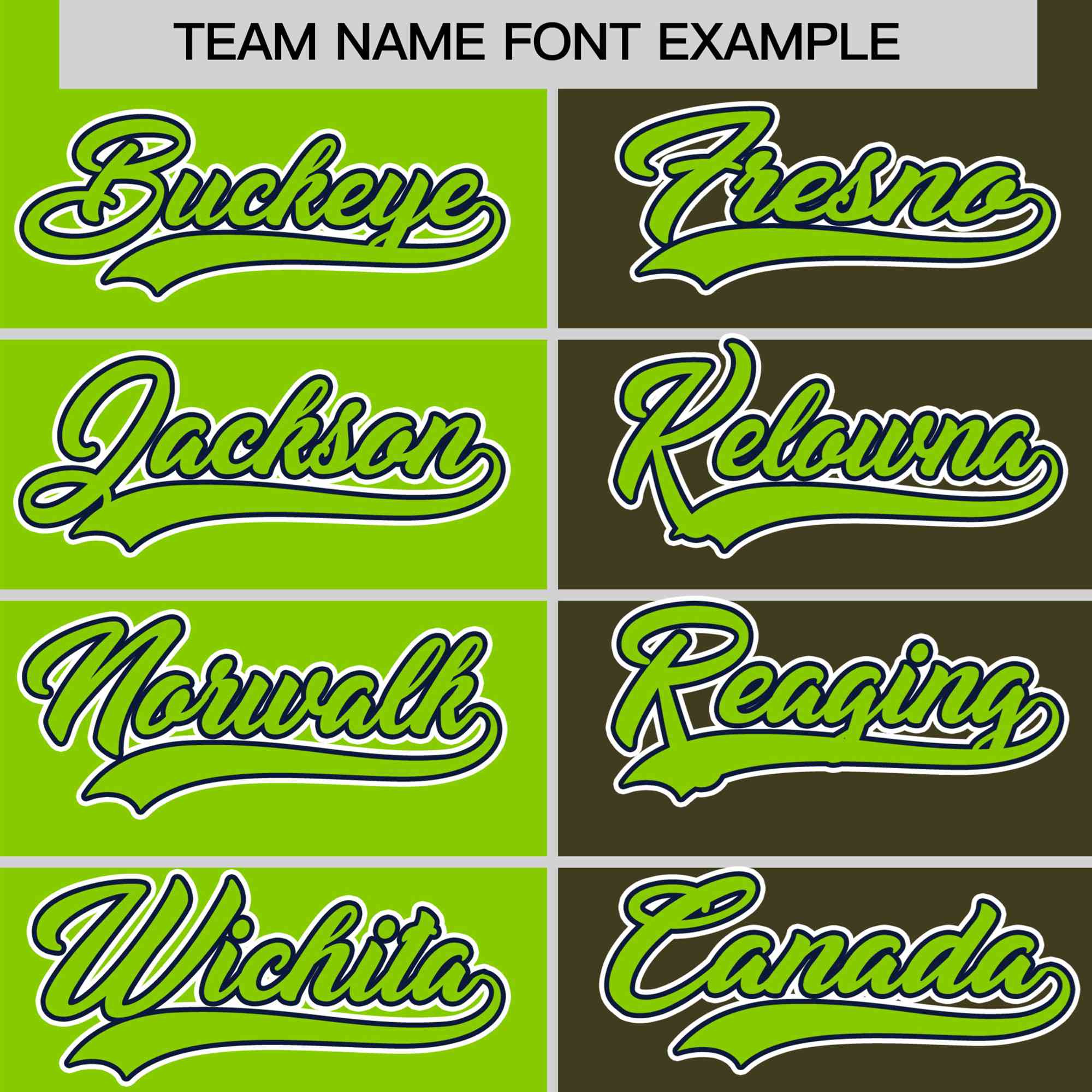 Custom Neon Green Olive Authentic Split Fashion Baseball Jersey