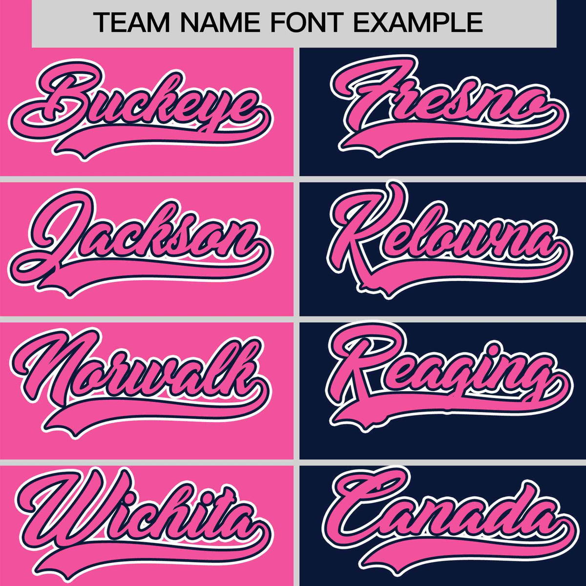 Custom Pink Navy Authentic Split Fashion Baseball Jersey