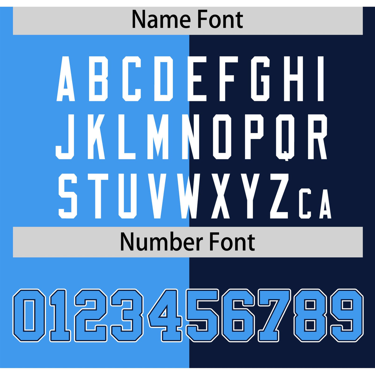 Custom Powder Blue Navy Authentic Split Fashion Baseball Jersey