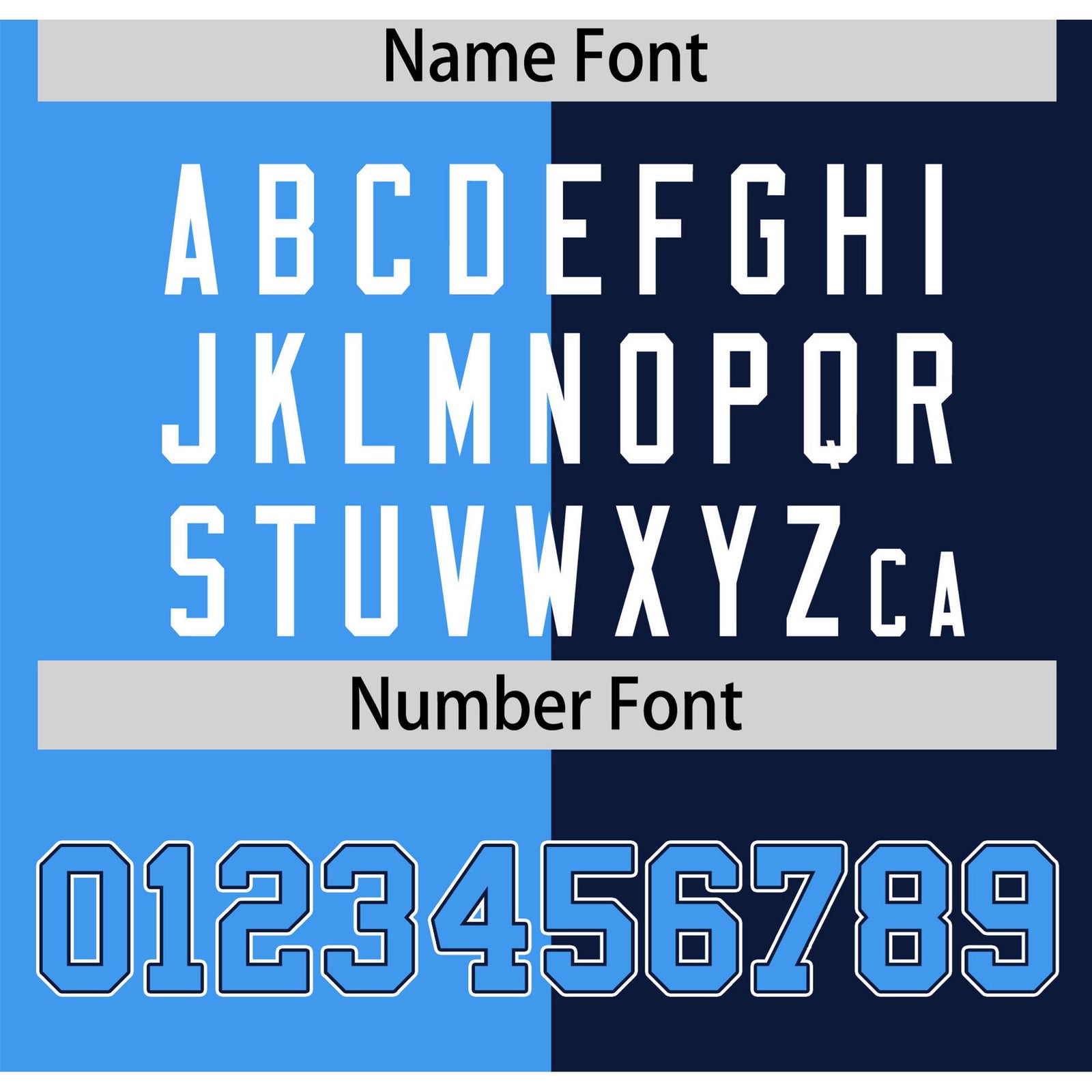 Custom Powder Blue Navy Authentic Split Fashion Baseball Jersey