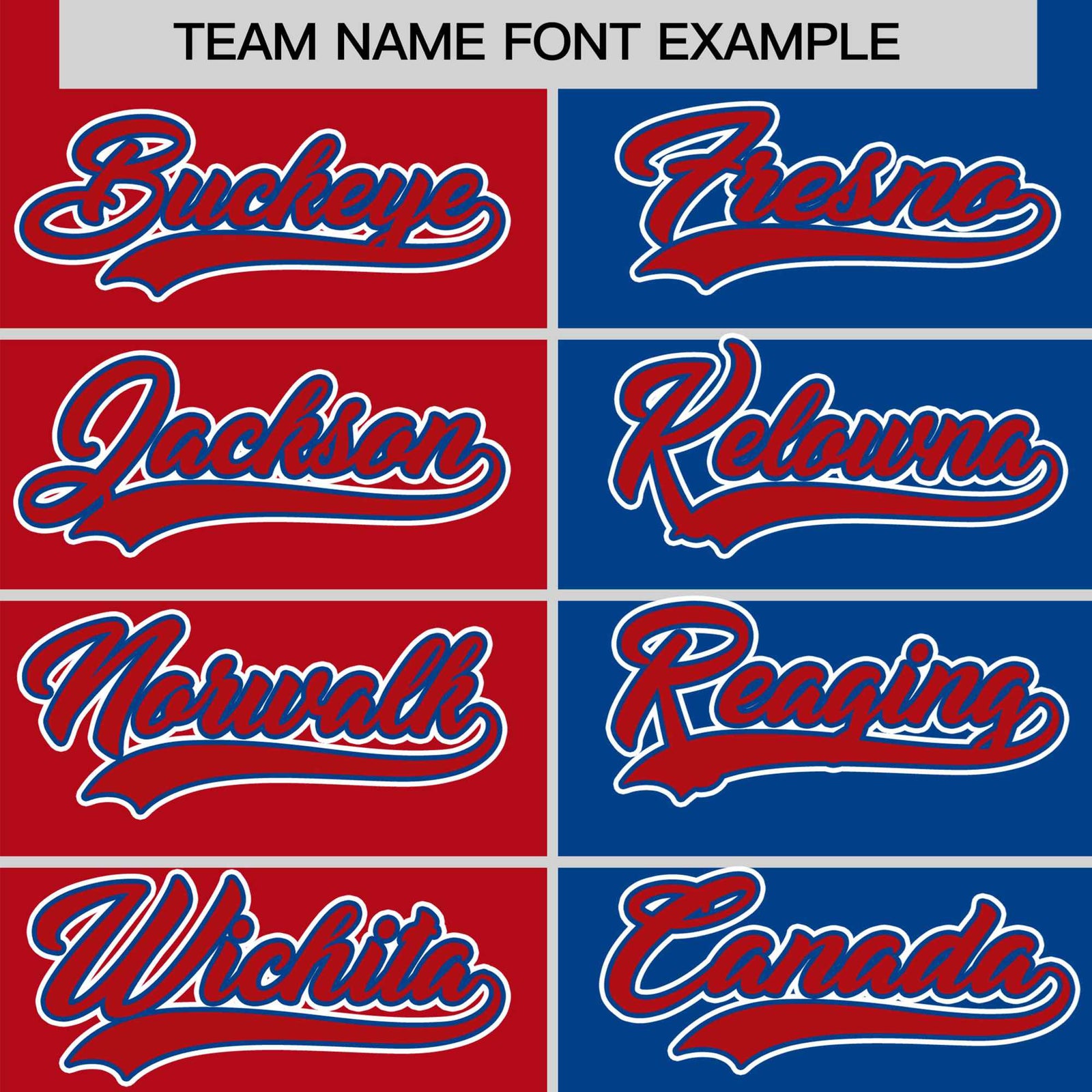 Custom Red Royal Blue Authentic Split Fashion Baseball Jersey