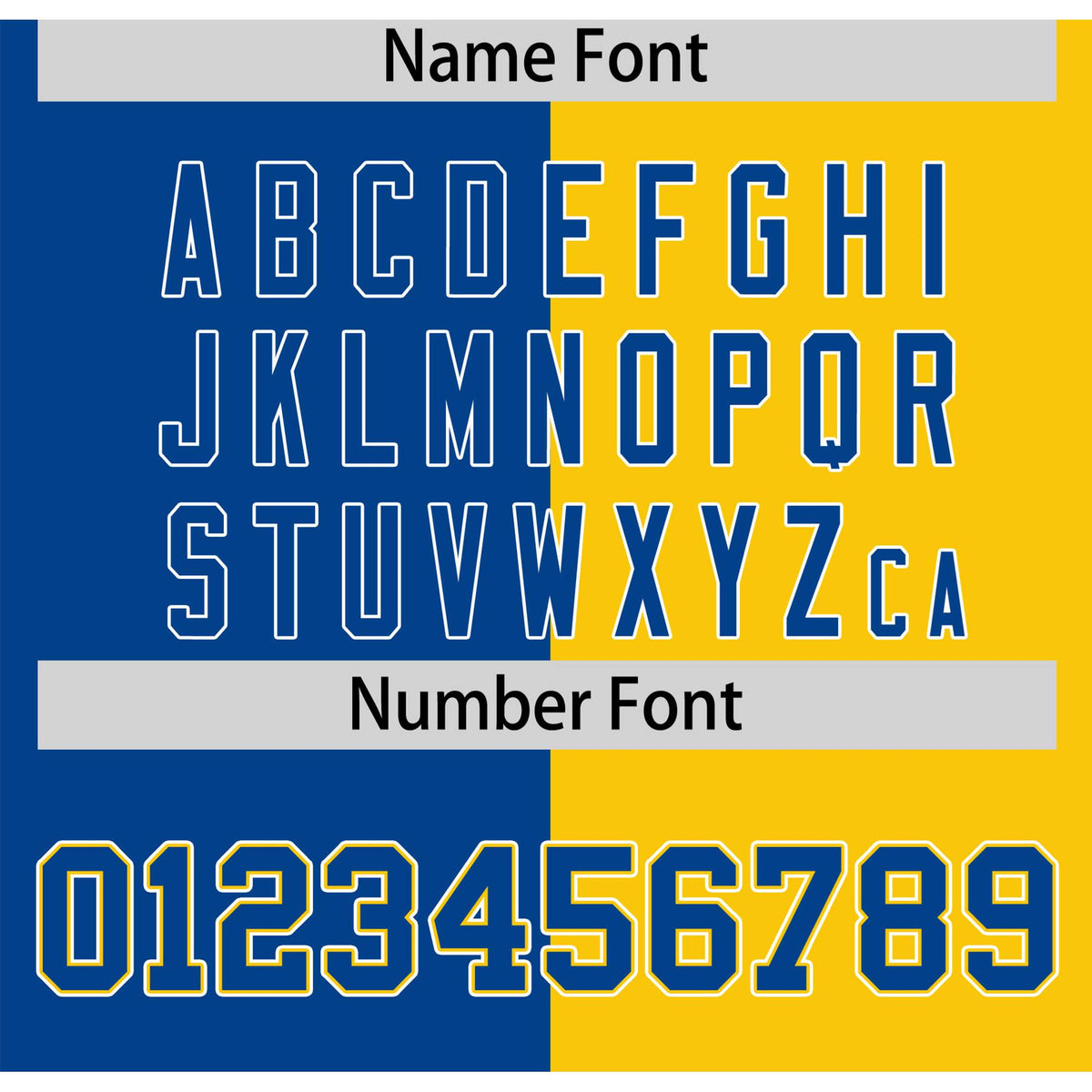 Custom Royal Blue Gold Authentic Split Fashion Baseball Jersey