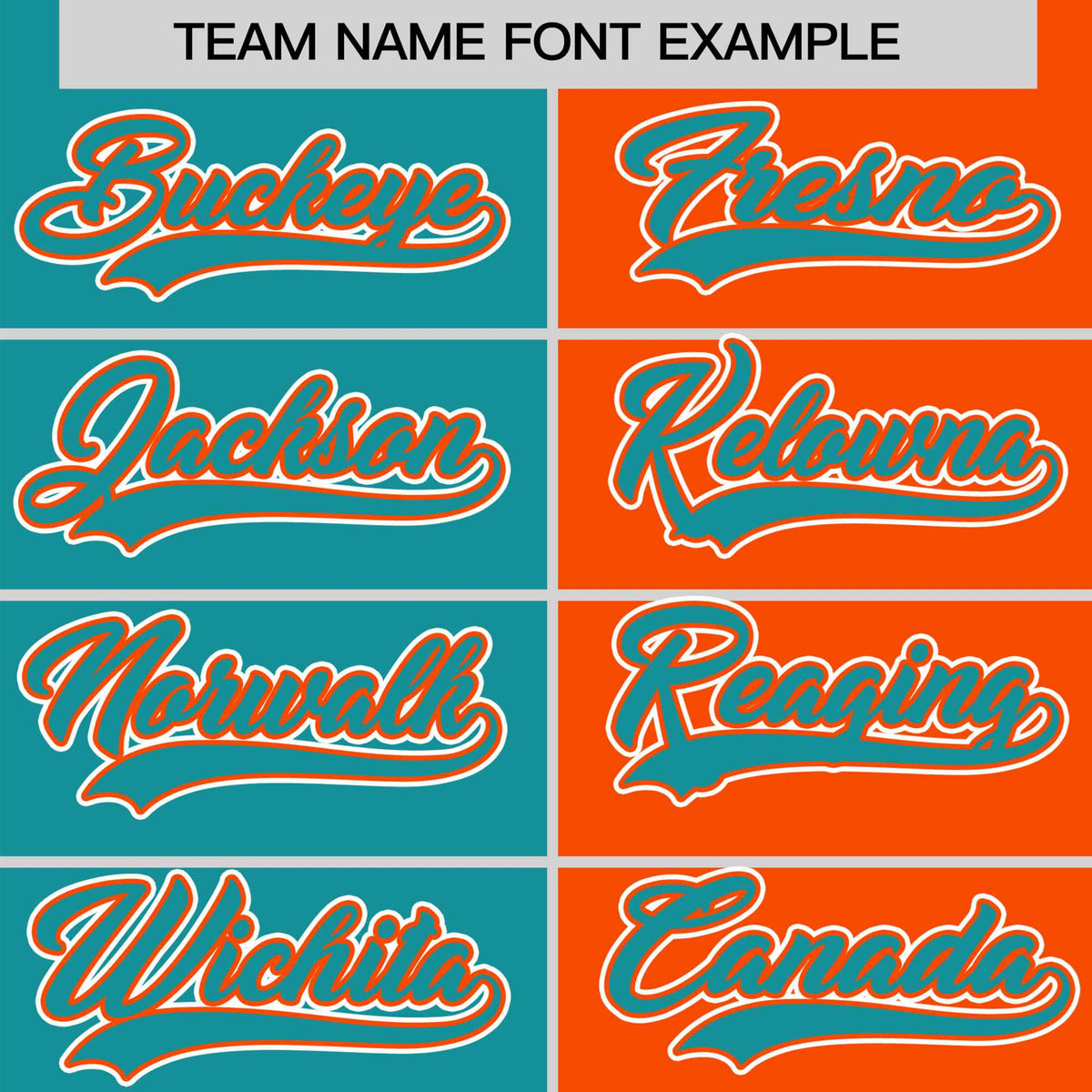 Custom Aqua Orange Authentic Split Fashion Baseball Jersey