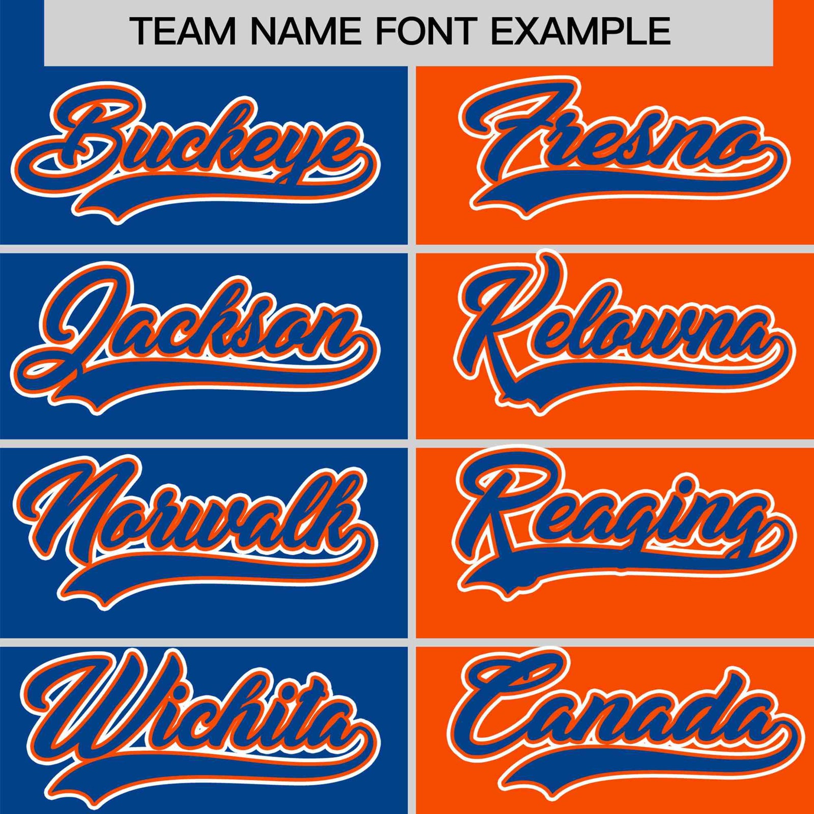 Custom Royal Blue Orange Authentic Split Fashion Baseball Jersey