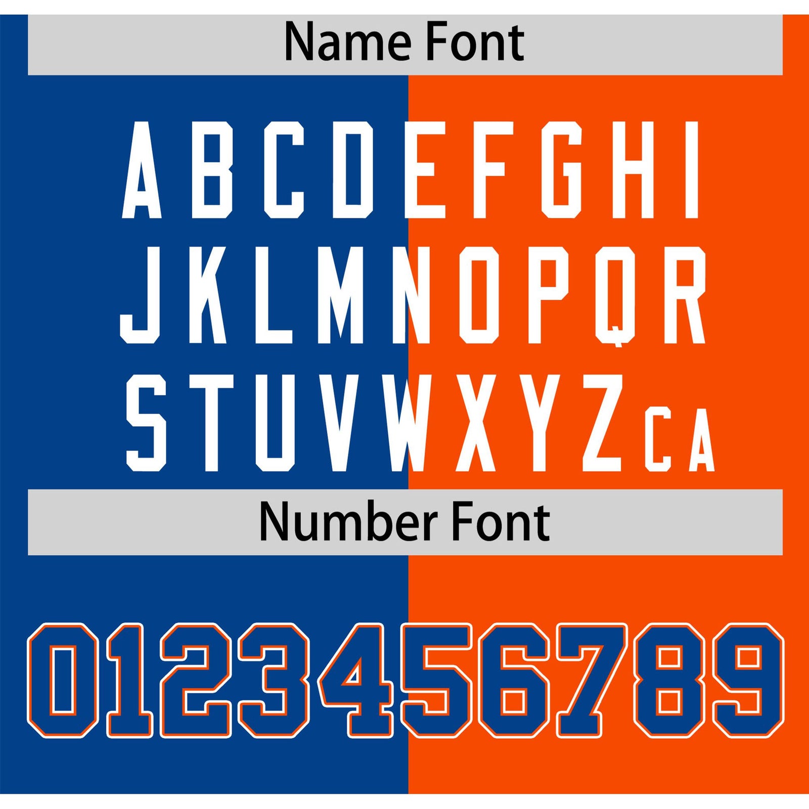 Custom Royal Blue Orange Authentic Split Fashion Baseball Jersey