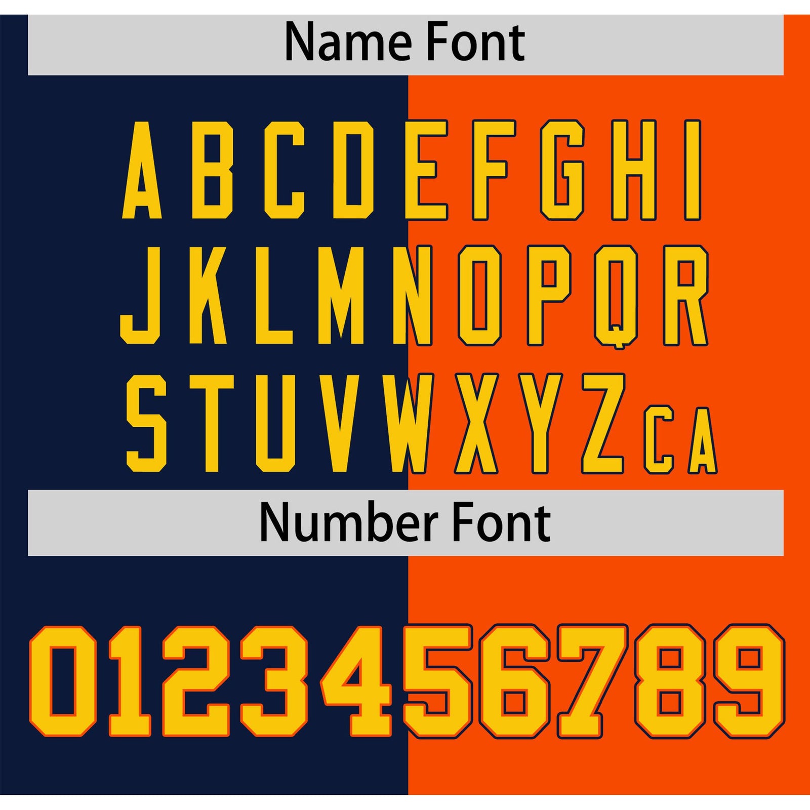 Custom Navy Orange Authentic Split Fashion Baseball Jersey