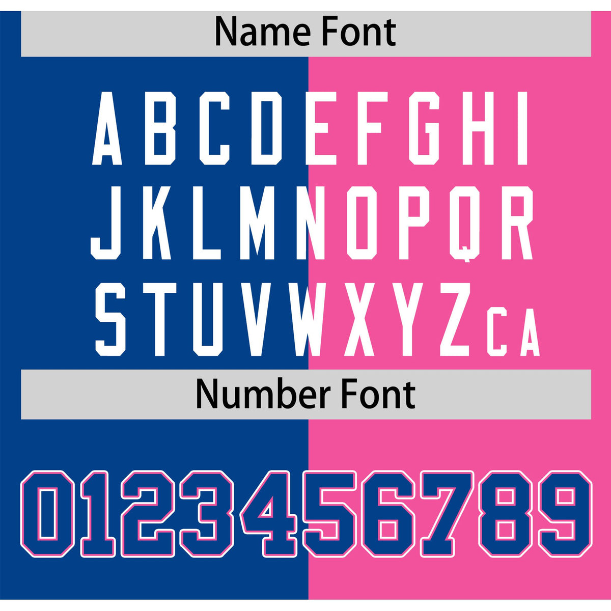 Custom Royal Blue Pink Authentic Split Fashion Baseball Jersey