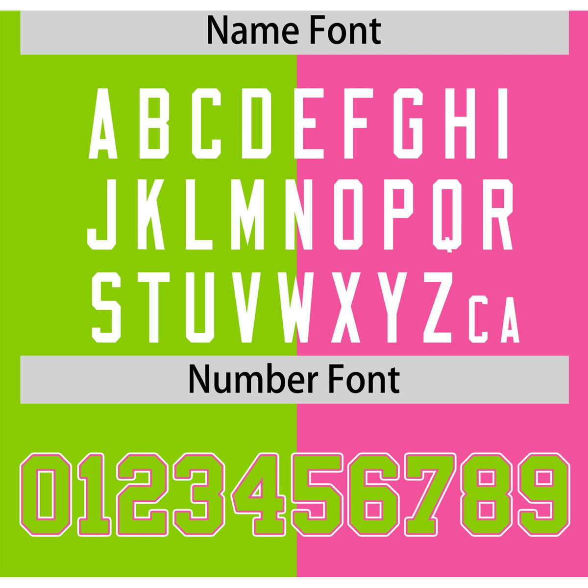 Custom Neon Green Pink Authentic Split Fashion Baseball Jersey