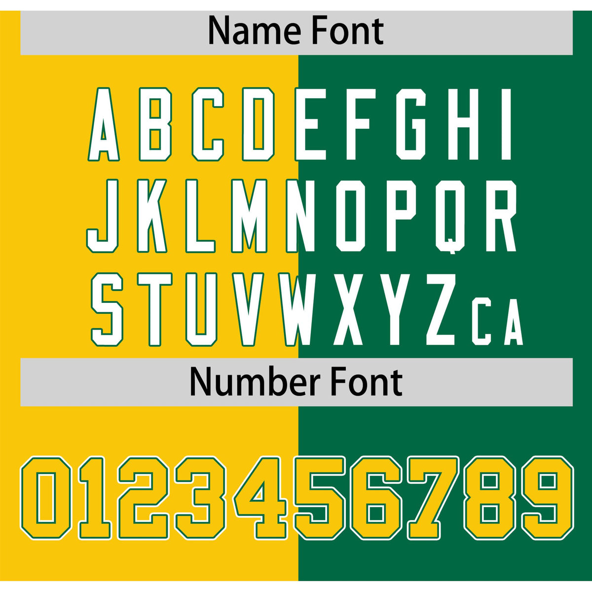 Custom Gold Kelly Green Authentic Split Fashion Baseball Jersey