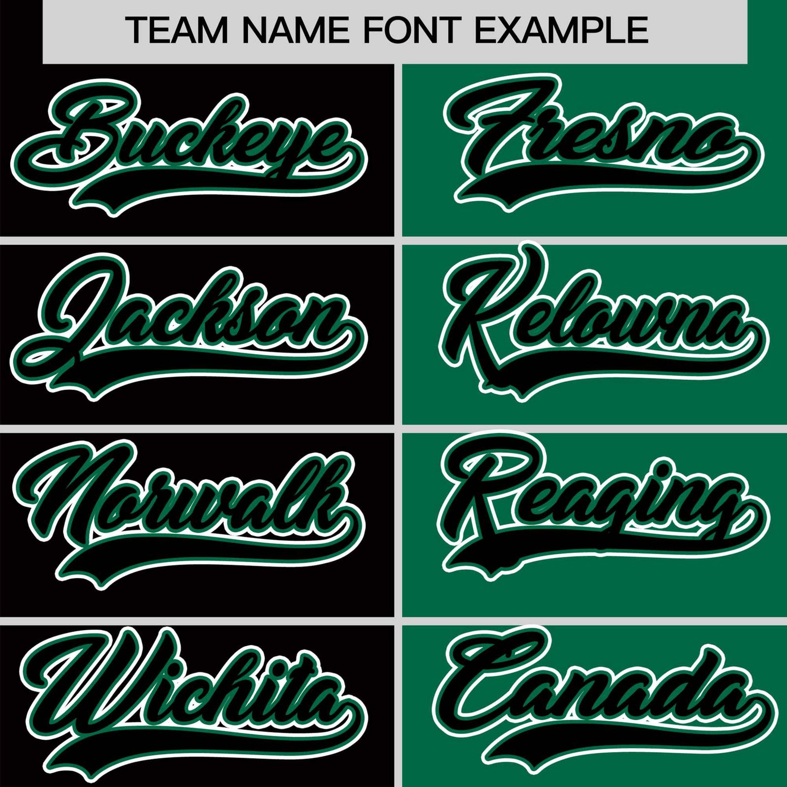 Custom Black Kelly Green Authentic Split Fashion Baseball Jersey