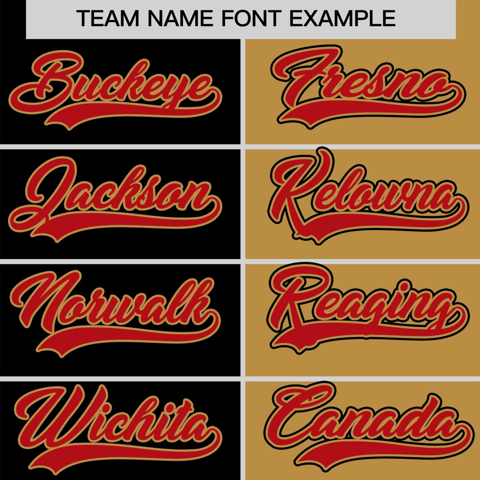 Custom Black Old Gold-Red Authentic Split Fashion Baseball Jersey