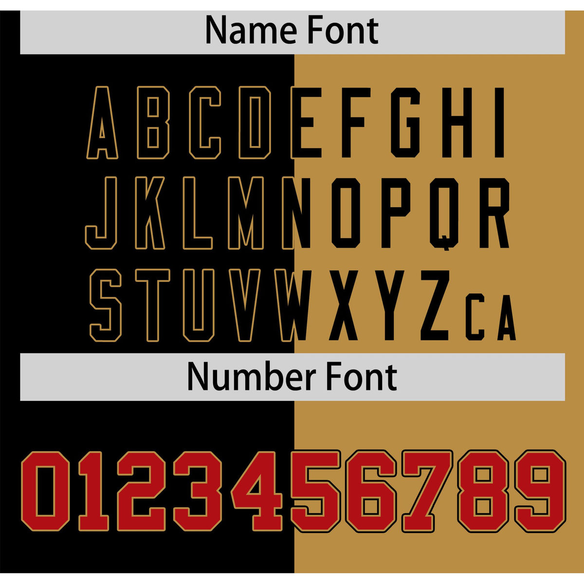 Custom Black Old Gold-Red Authentic Split Fashion Baseball Jersey