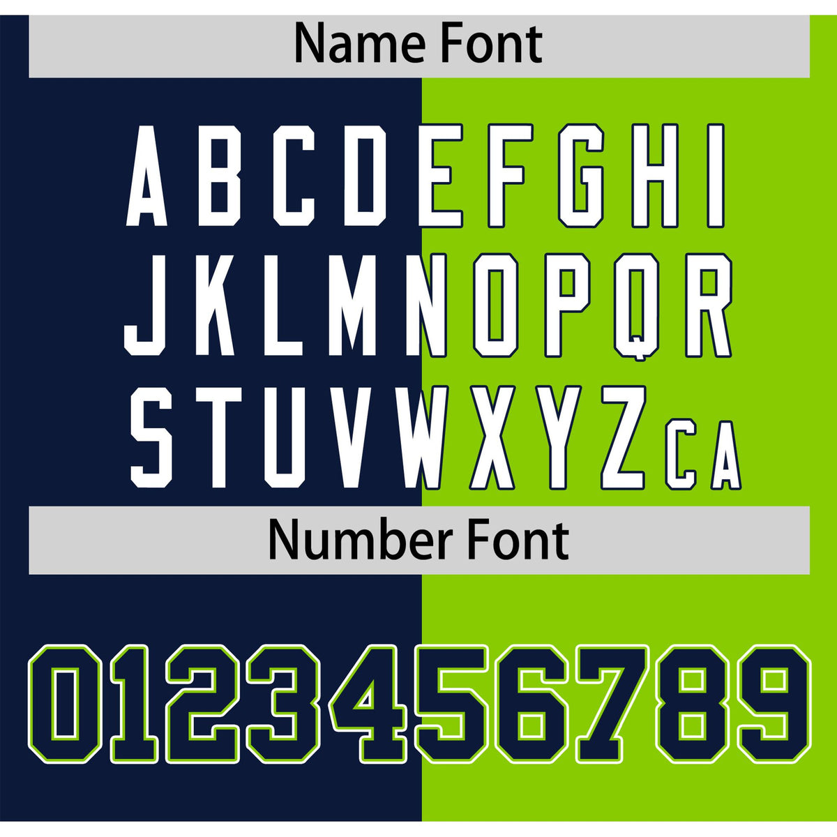 Custom Navy Neon Green Authentic Split Fashion Baseball Jersey