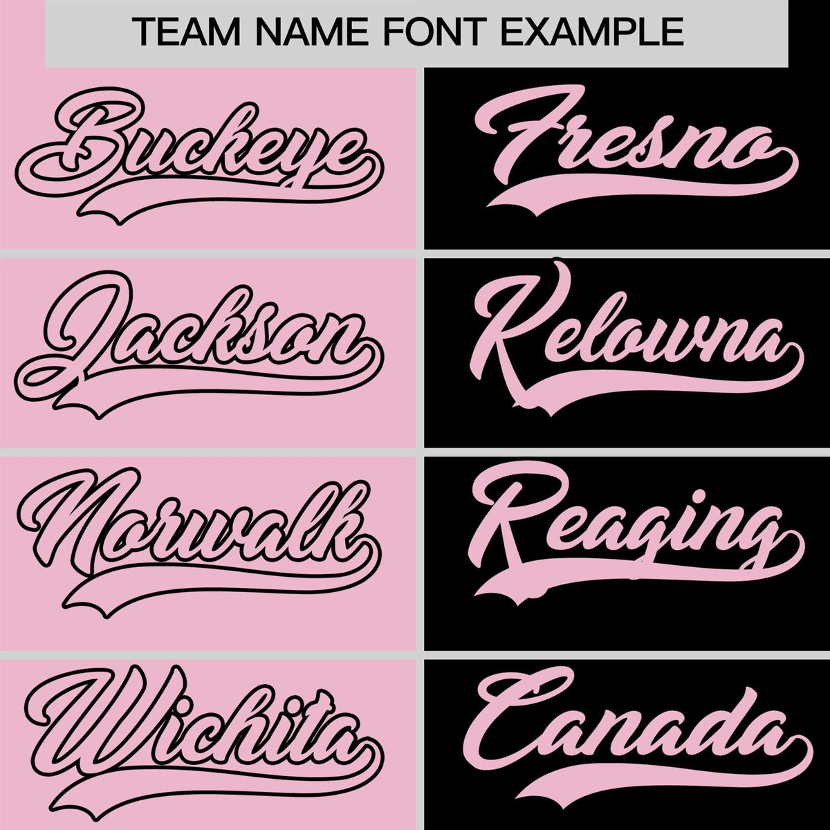 Custom Light Pink Black Authentic Split Fashion Baseball Jersey