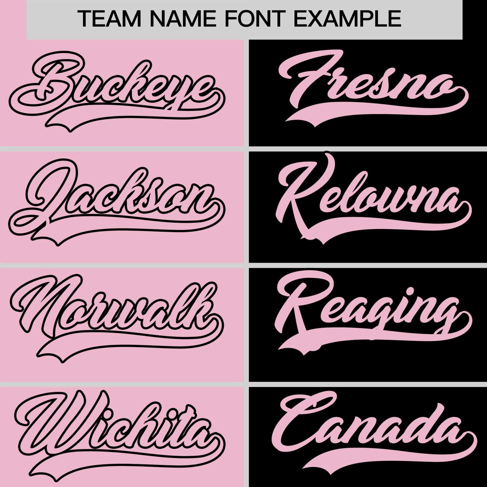 Custom Light Pink Black Authentic Split Fashion Baseball Jersey