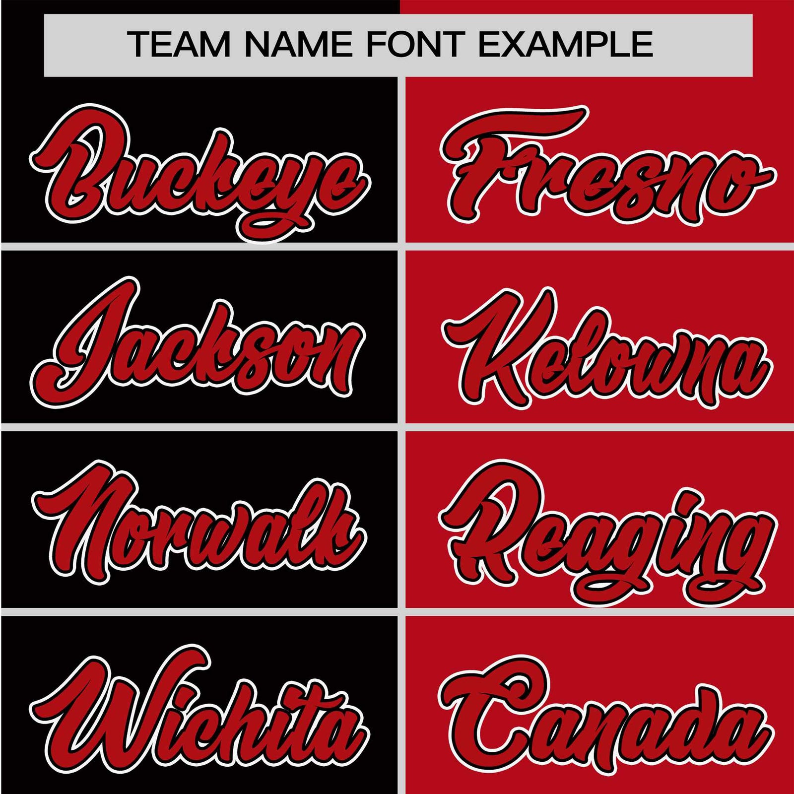 Custom Black Red Authentic Split Fashion Baseball Jersey