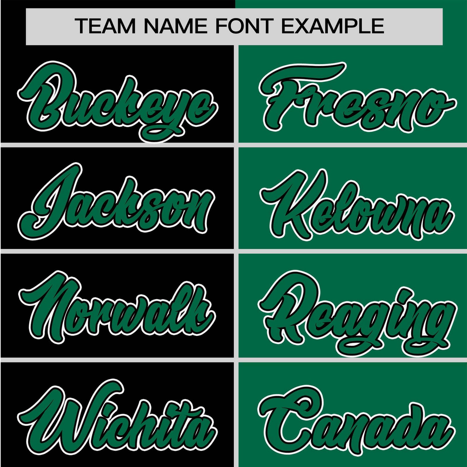 Custom Black Kelly Green Authentic Split Fashion Baseball Jersey