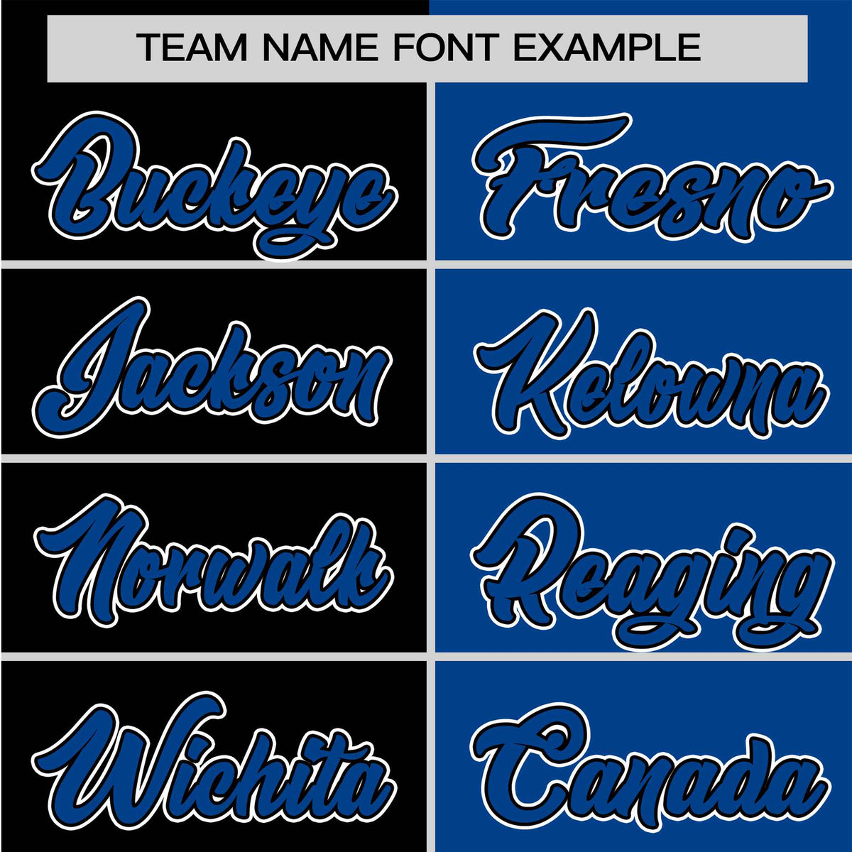 Custom Black Royal Blue Authentic Split Fashion Baseball Jersey