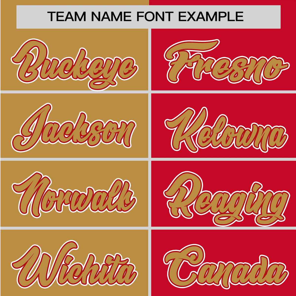 Custom Old Gold Red Authentic Split Fashion Baseball Jersey