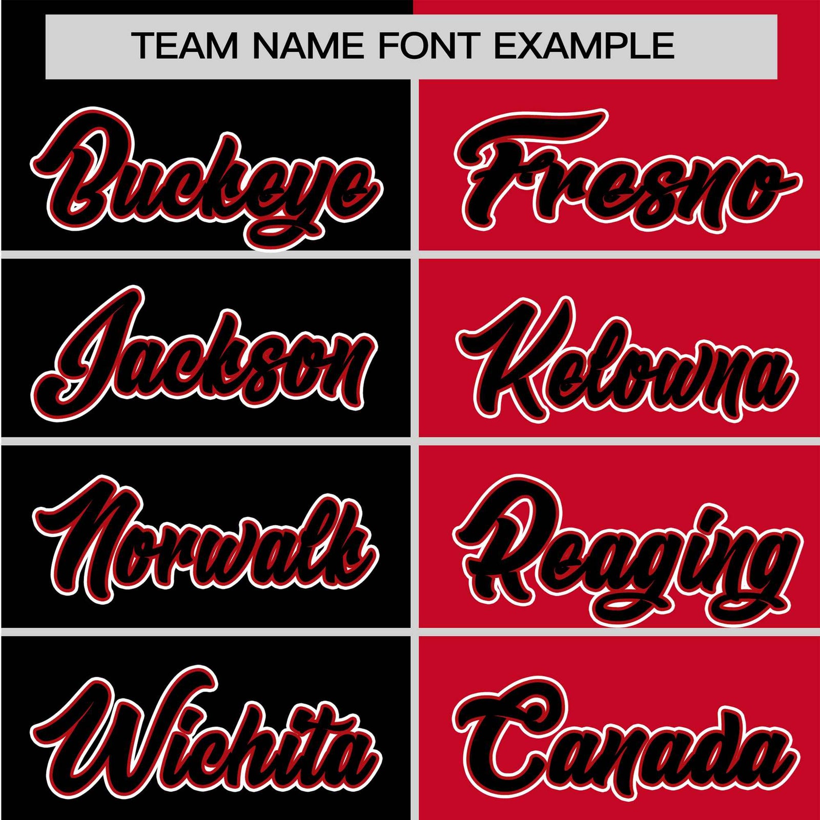 Custom Black Red Authentic Split Fashion Baseball Jersey